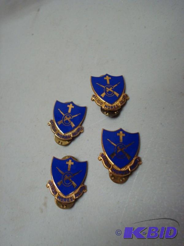 Lot Of Military Pins, Blue Cross...