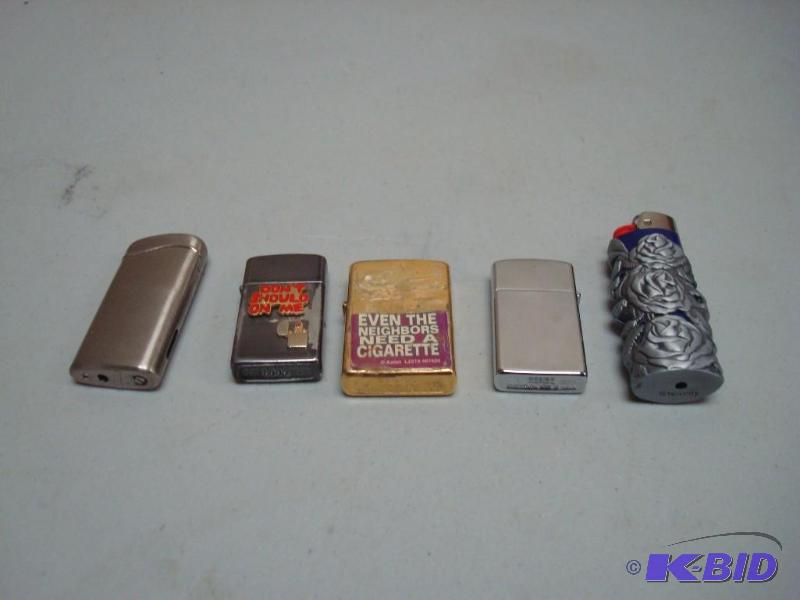 Lot Of Lighters And One Metal&nbspSkeleton H...