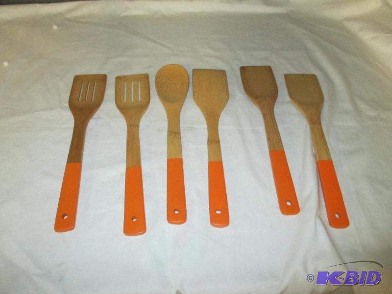 6 Bamboo utensils