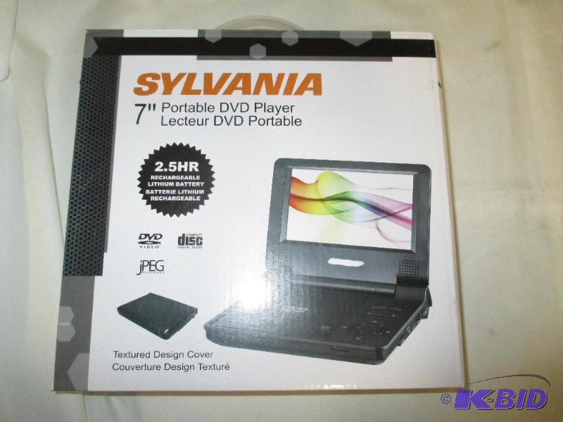 Sylvania portable DVD player