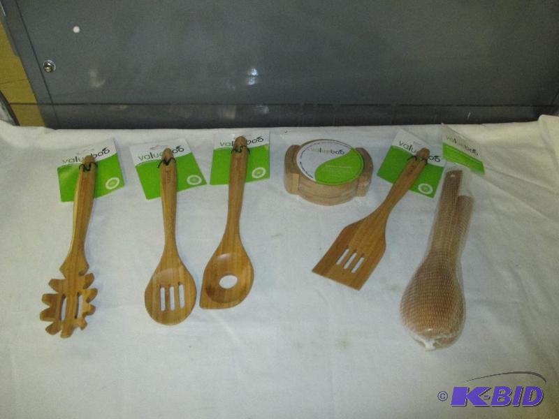Value Boo Bamboo Coasters and utensils