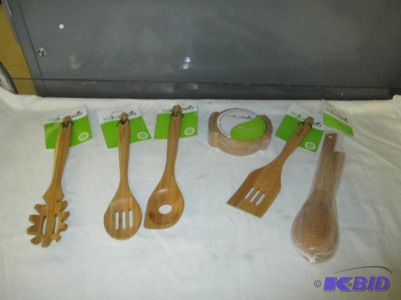 Value Boo Bamboo Coasters and utensils