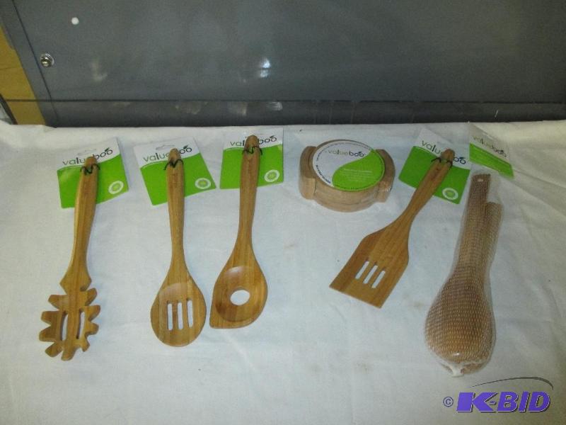 Value Boo Bamboo Coasters and utensils