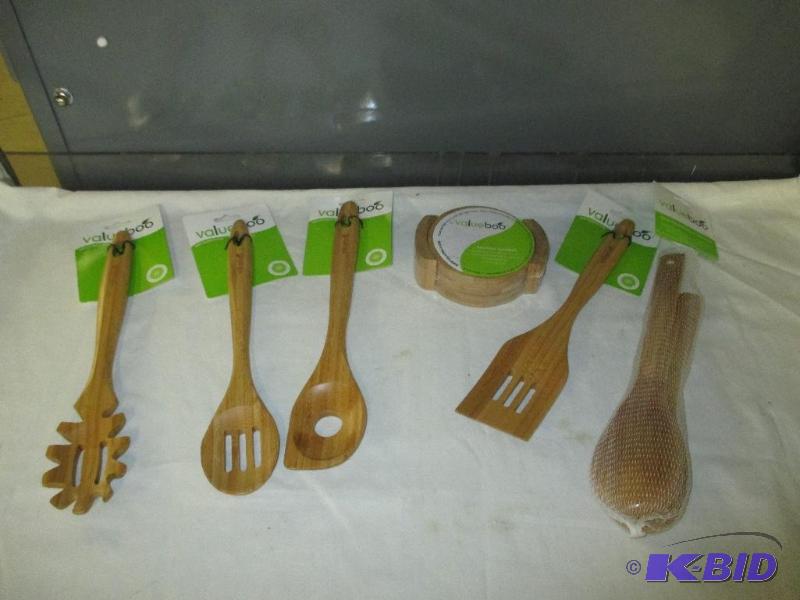 Value Boo Bamboo Coasters and utensils