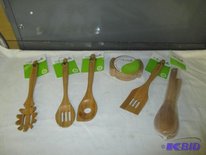 Value Boo Bamboo Coasters and utensils