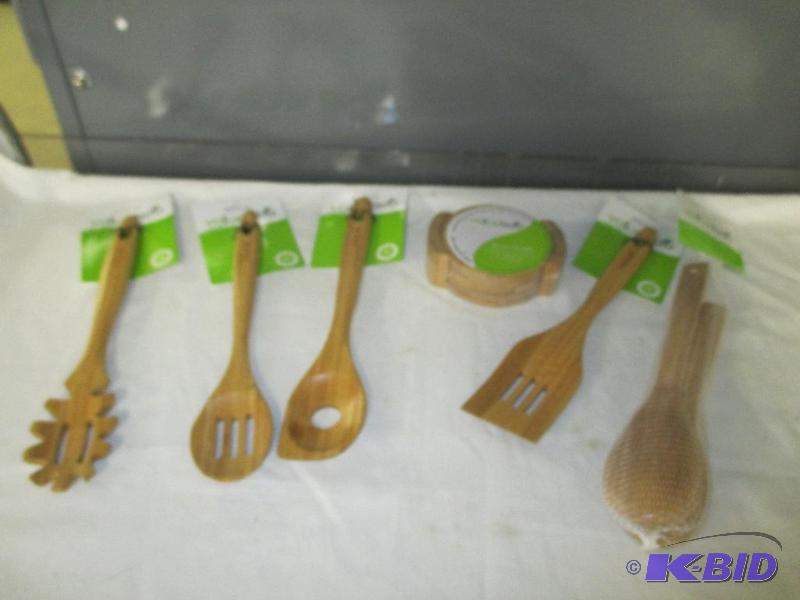 Value Boo Bamboo Coasters and utensils