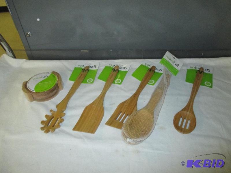 Value Boo Bamboo Coasters and utensils
