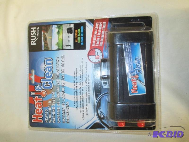 heat and clean heated windshield washer system
