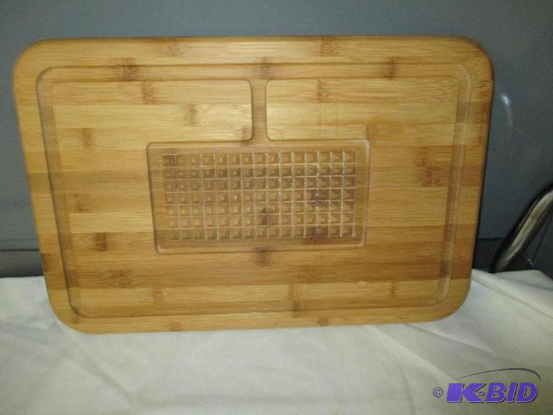 Bamboo diamond carving block