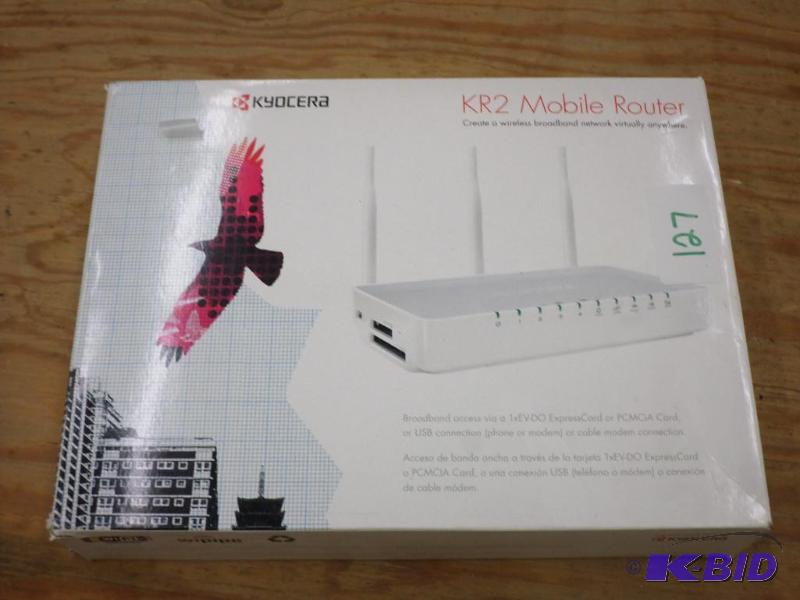 lot 127 image: New Kyocera KR2 Mobile Router...