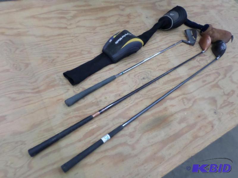 lot 139 image: Lot Of (3) Golf Clubs...