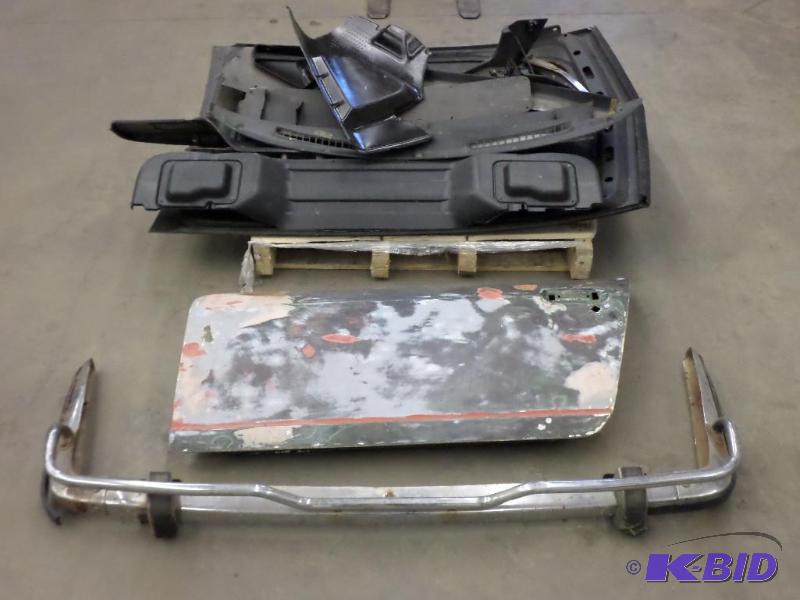 lot 18 image: Lot Of Misc Datsun Interior Panels, Door, Hoo...