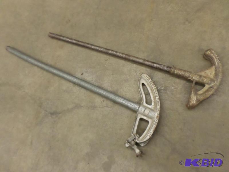 lot 37 image: (2) Large ConduitPipe Benders...