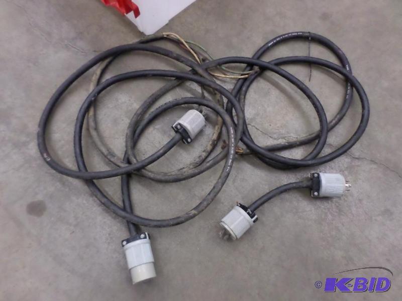 lot 43 image: Lot Of 240Volt Electrical Cord...