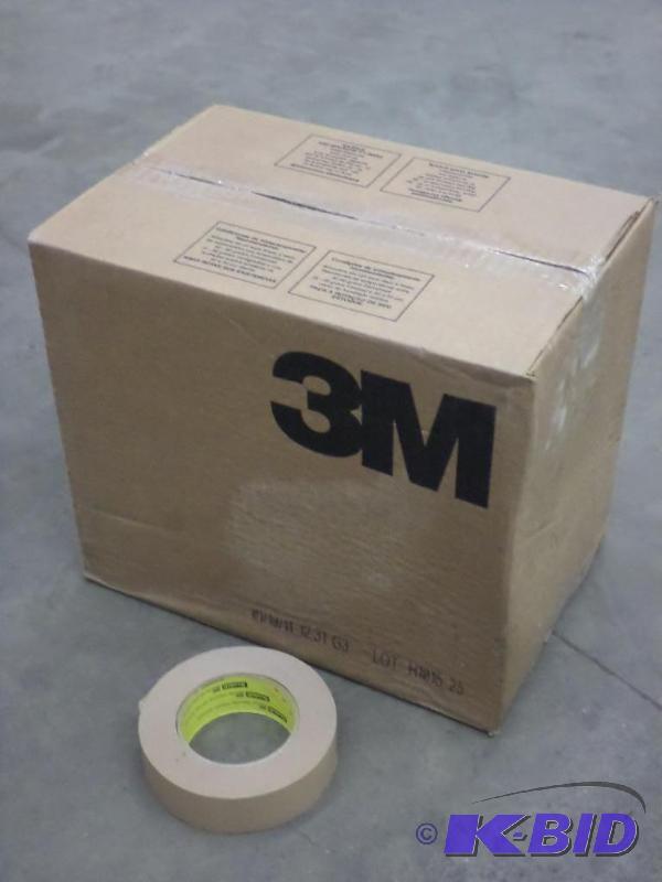 lot 63 image: Full Case (36-Rolls) Of 3M Box-Sealer Tape...