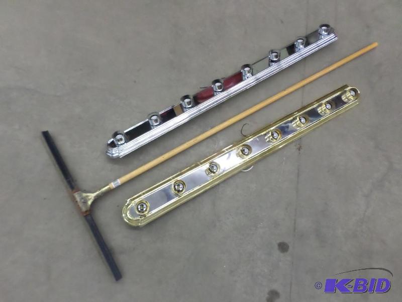 lot 67 image: (1) Floor Squeegee & (1) Bathroom Vanity ...