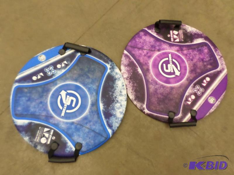 lot 74 image: (2) New Sno-Storm Sled Discs...