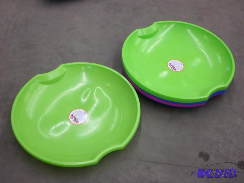 lot 75 image: (6) New Flexible Flyer Snow Sleds...