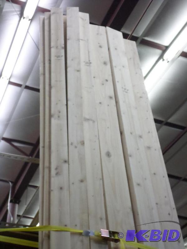 lot 8 image: Lot Of 16ft Unused Lumber (12) 2&quotx4&quo...