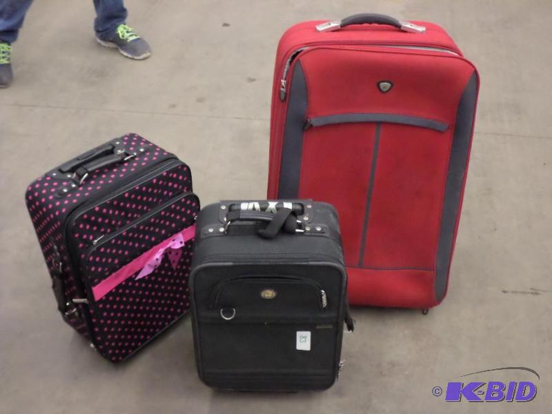 lot 83 image: Lot Of (3) Rolling Suitcases...