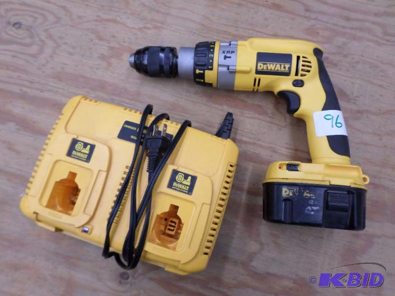 lot 96 image: DeWalt 14.4Volt XRP 12" Hammer Drill Se...