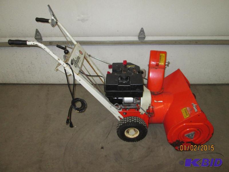 lot 10 image: Ariens 7HP Two-Stage Snowblower, Electric Sta...
