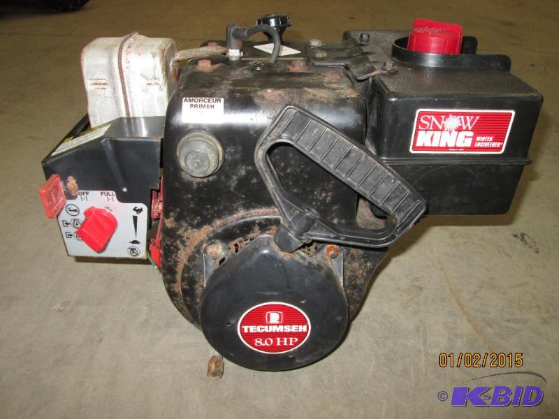 lot 15 image: Tecumseh 8HP Motor, Runs...