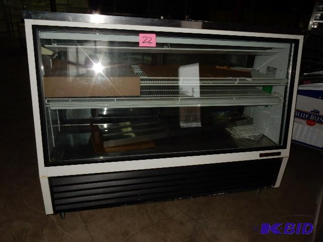 TRUE Refrigerated Product case..