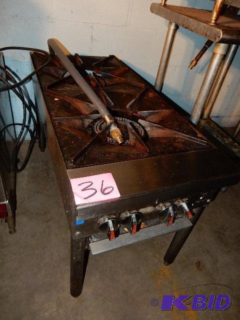 JADE RANGE, 2 Burner GAS stove