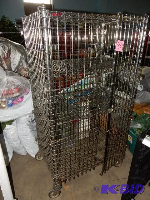 Locking Storage Cage