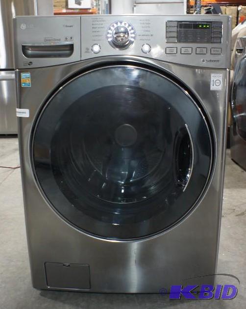 lot 10 image: New LG Washer Model # (WM3250HVA) MSRP $899 -...