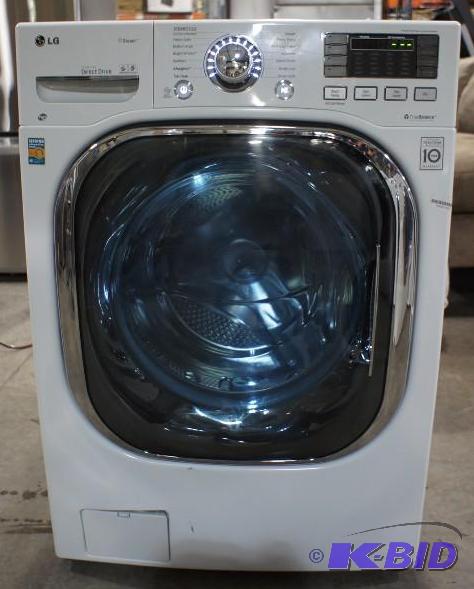 lot 12 image: New LG Washer  Dryber COMBO Model # (WM39...