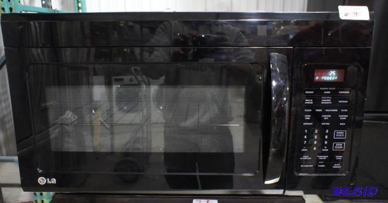 lot 9 image: New LG Microwave Model # (LMV1814SB) - MSRP $...