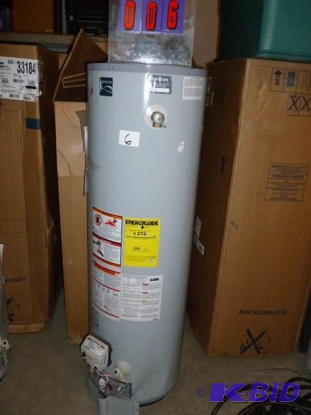 Kenmore natural gas water heater. 40 gallon. ...