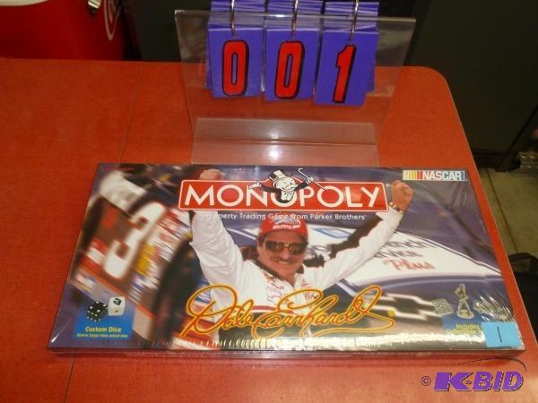 Dale Earnhardt Nascar monopoly set. New in th...