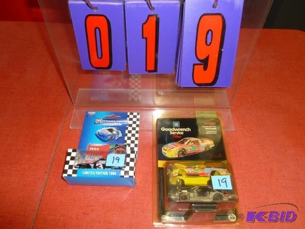Dale Earnhardt action 164 scale cars. As sho...