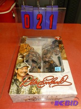 Ertl 12&quot Dale Earnhardt hunting figure a...