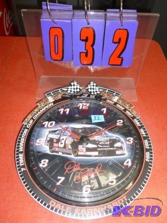 Dale Earnhardt 12&quot clock. As shown. Appe...