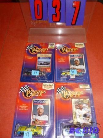 4 Dale Earnhardt 164 scale cars. As shown Te...
