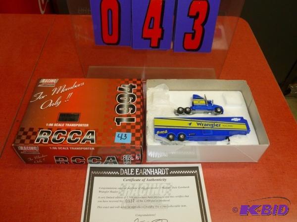 RCCA Dale Earnhardt transporter. 1994 vintage...