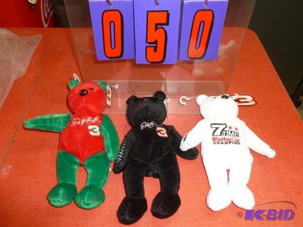 dale earnhardt beanie baby