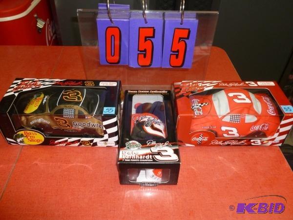 Dale Earnhardt team beans authentic cars with...