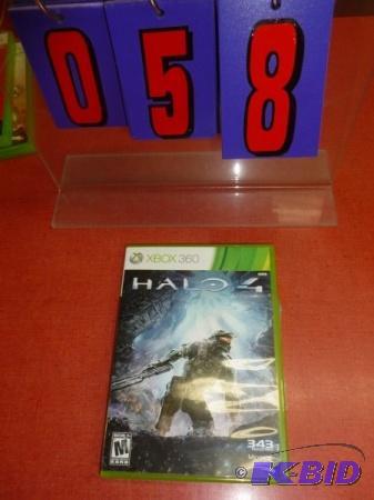 Xbox 360 live halo 4. 2 cd set. Terms. Cash o...
