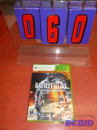 Xbox 360 live battle field 3. Premier edition...