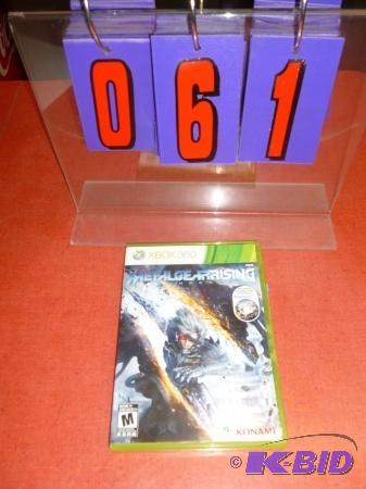 Xbox 360 live Metal gear rising. 2 cd set. Te...