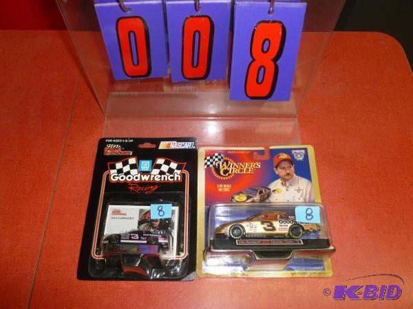 2 Dale Earnhardt die cast cars. Bass pro and ...