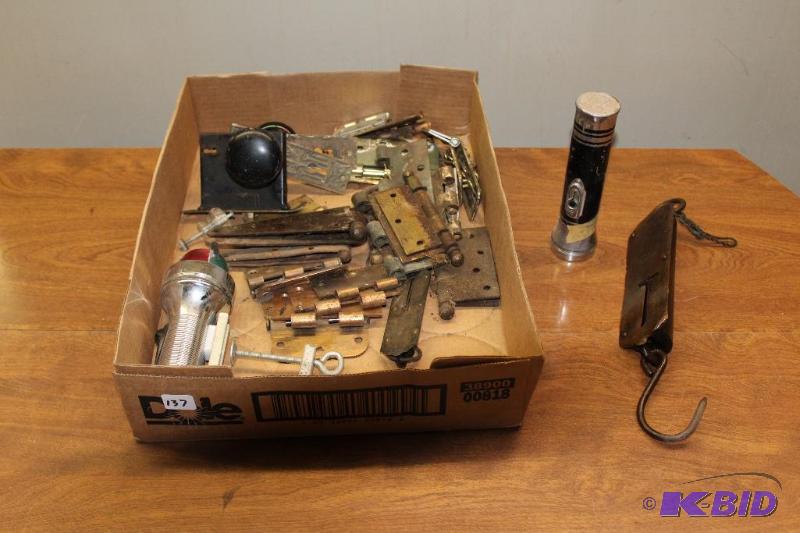 Hinges, Fish Scale, Assorted Hardware, etc.....
