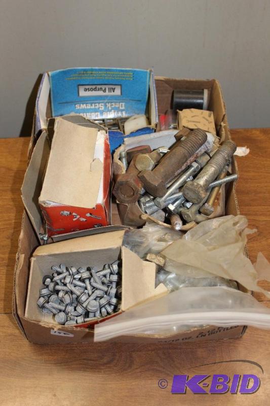 Lot of Nuts  Bolts  Fasteners...