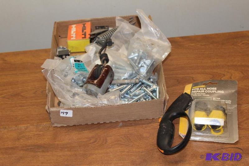 Lot of Nuts  Bolts  Fasteners, etc..&nbsp...
