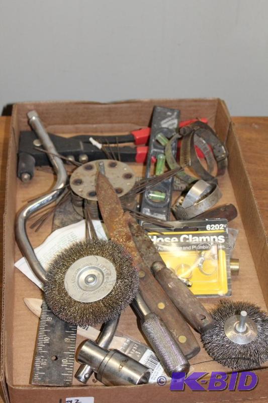 Assorted Tools  Hardware...